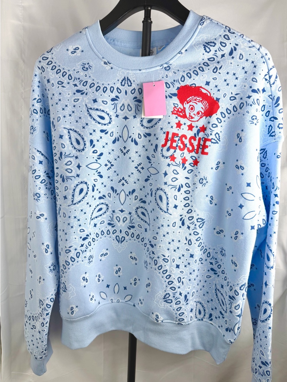 Womens M ,Disney Jessie Bandana Sweatshirt - Picture 1 of 7